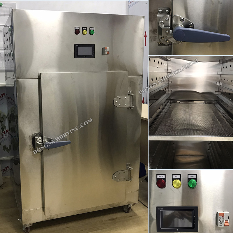 Máy chất liệu inox, thiết kế chắc chắn, màn hình điện tử thông minh