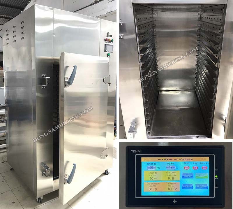 Cấu tạo máy sấy lạnh 60kg