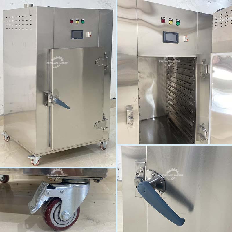 Cấu tạo tủ sấy nhiệt Đông Nam