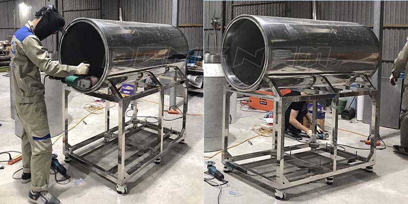 Đông Nam trực tiếp sản xuất máy sấy thăng hoa công nghiệp