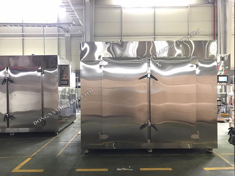 Lắp đặt bộ đôi máy sấy lạnh nông sản tới khách hàng