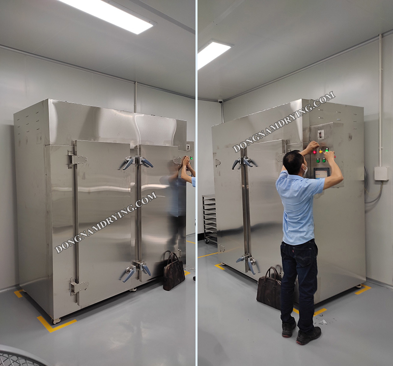 Lắp đặt máy sấy lạnh công nghiệp tới khách hàng