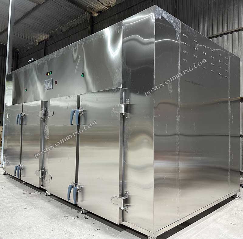 Máy thiết kế đẹp, inox sáng bóng, bảo ôn cách nhiệt tốt