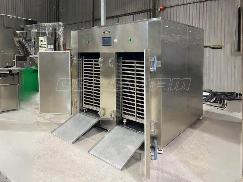 Máy sấy lạnh công nghiệp thiết kế 2 buồng độc lập