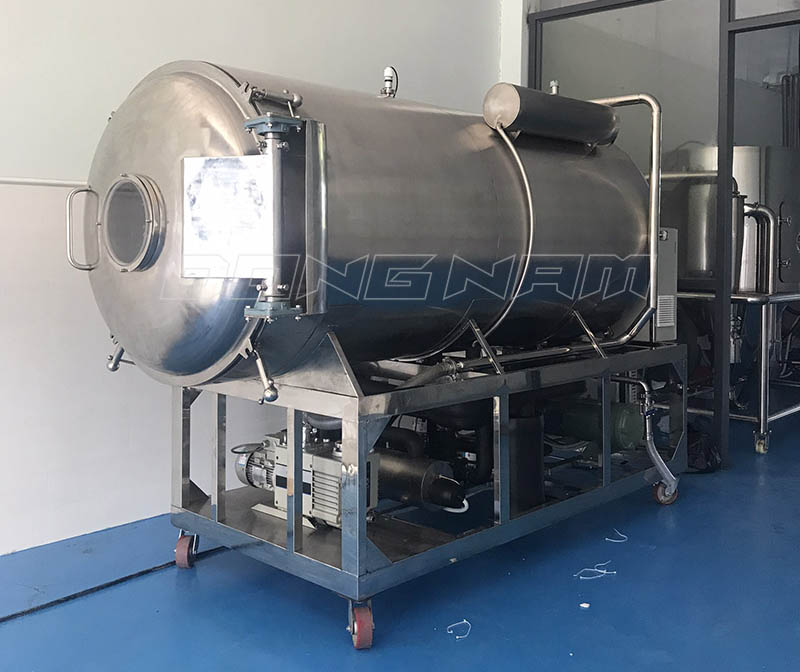 Lắp đặt máy sấy thăng hoa công nghiệp 50kg đến nhà máy khách hàng