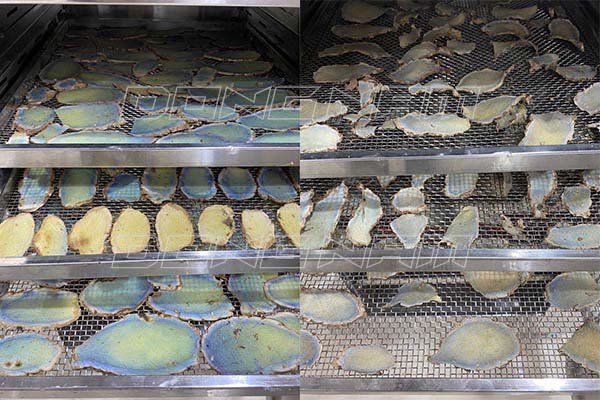 Thành phẩm sấy lạnh giữ màu sắc, mùi vị đẹp