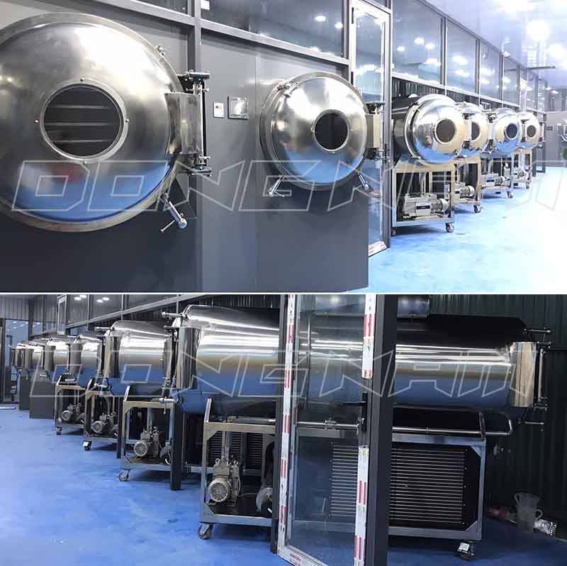 Thiết bị sấy thăng hoa Đông Nam có diện tích sấy lớn