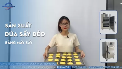 Embedded thumbnail for So sánh chất lượng dứa sấy dẻo bằng máy sấy nhiệt và sấy lạnh Đông Nam