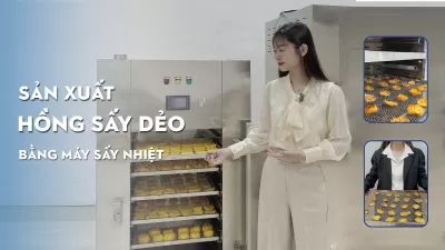 Embedded thumbnail for Cách làm hồng sấy dẻo bằng máy sấy nhiệt Đông Nam