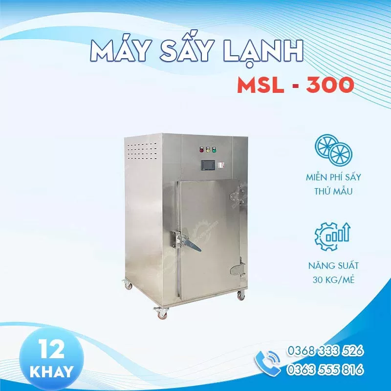 Máy sấy lạnh 30kg MSL-300 Máy sấy lạnh 30kg MSL-300