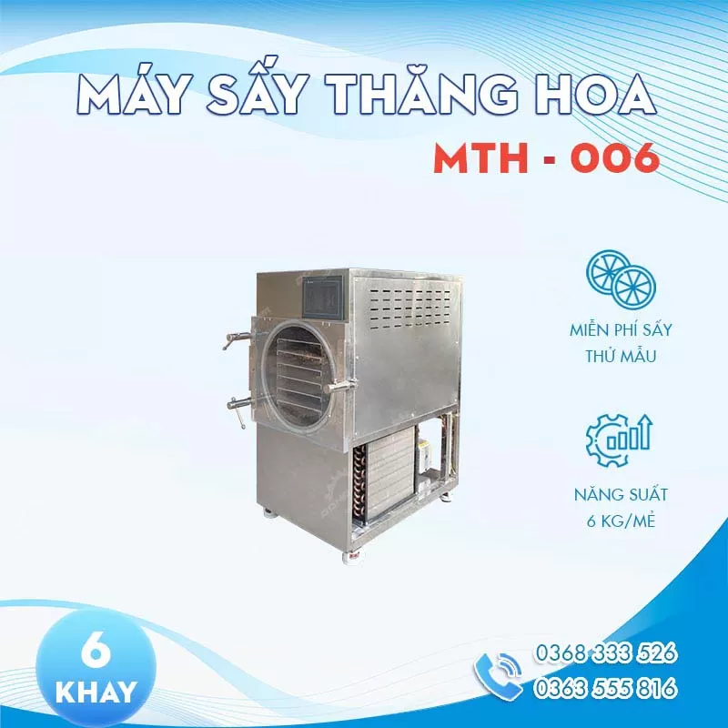 Máy sấy thăng hoa 5kg Máy sấy thăng hoa 5kg