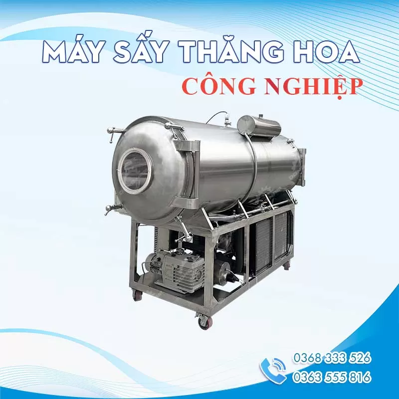 Máy sấy thăng hoa công nghiệp Máy sấy thăng hoa công nghiệp