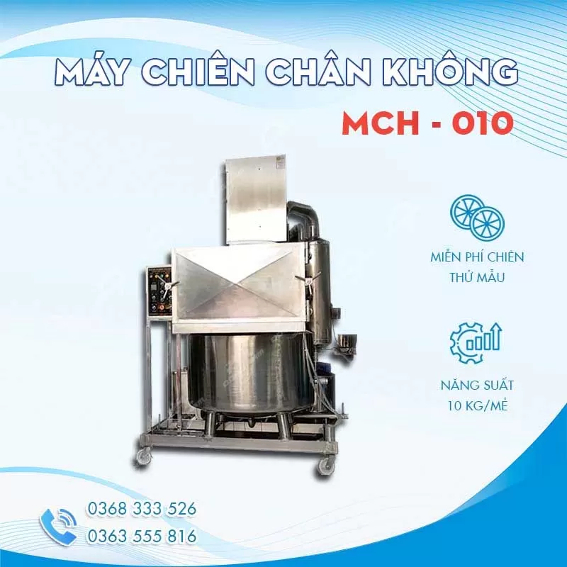 Máy chiên chân không mini MCH-010 Máy chiên chân không mini MCH-010